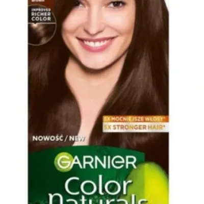 Garnier color naturals creme farba do włosów 4 brąz 60 ml