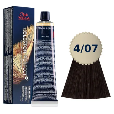 Wella koleston me + 4/07 farba 60ml