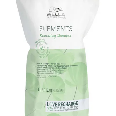 Wella elements renewing szampon refill 1000 ml new