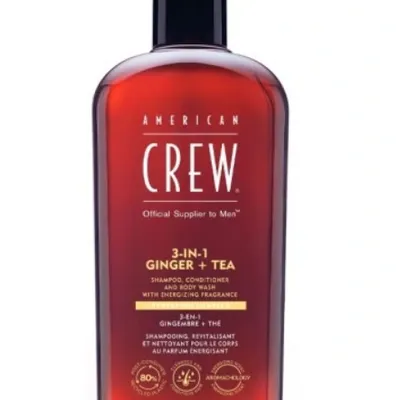 American crew 3 in 1 ginger + tea gel 450 ml