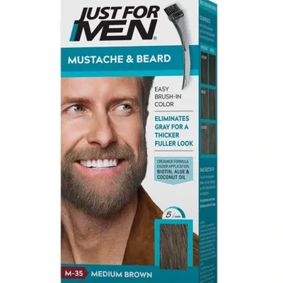 Just for men medium brown m35 color gel 28 g