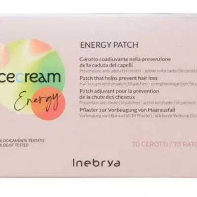 Inebrya ic energy patch 70pcs plastry wspomagające wypadanie włosów