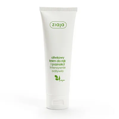 Ziaja oliwkowy krem do rąk i paznokci 80ml. intynsywne odżywienie.