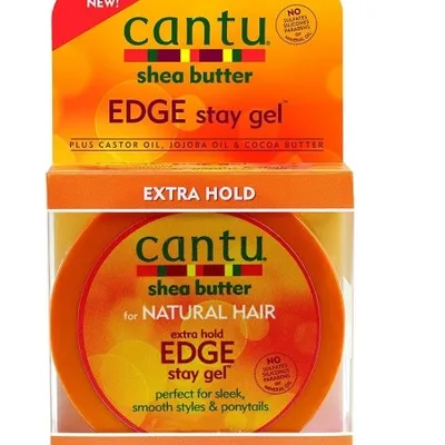 Cantu shea butter extra hold edge stay gel 64 g