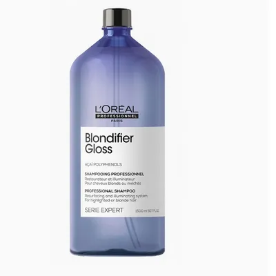 Loreal blondifier gloss szampon nabłyszczający do włosów blond 1500ml