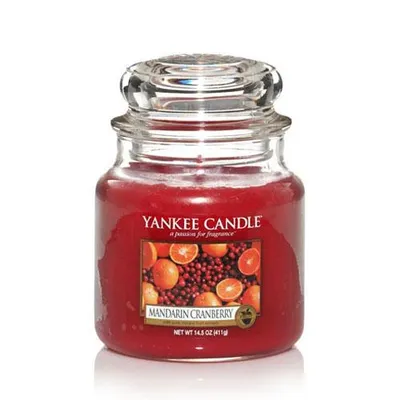 Yankee candle small jar mandarin cranberry 104g
