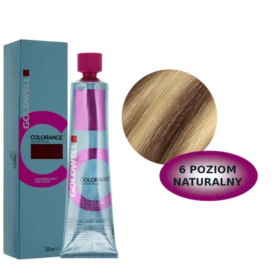 Goldwell colorance farba 60 ml 6 poziom naturalny