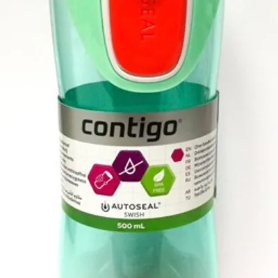 Contigo 34 water bottle swish green seagrove 500ml