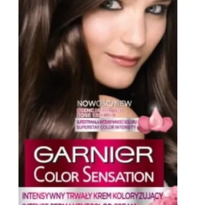 Garnier color sensation farba do włosów 4.0 głęboki brąz