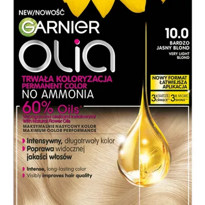 Garnier olia farba do włosów 10.0 bardzo jasny blond