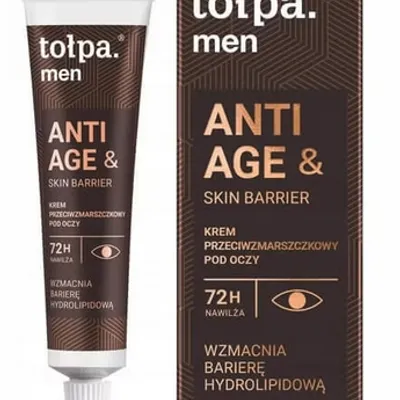 Tołpa men anti age&skin barrier krem przeciwzmarszczkowy pod oczy 10 ml