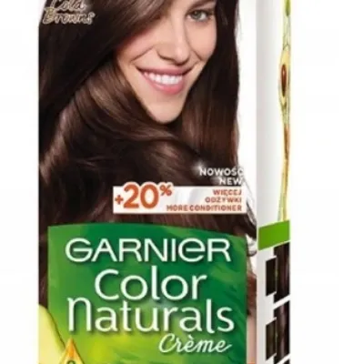 Garnier color naturals creme farba do włosów 5.12 zimny brąz 60 ml