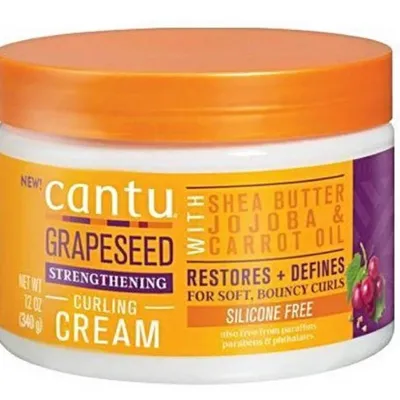 Cantu grapeseed krem wzmacniający loki fale 340g
