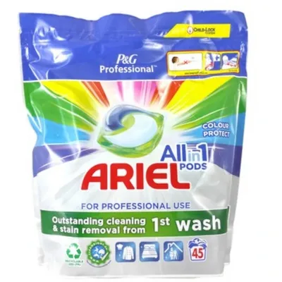 Ariel all in 1 pods colour protect kapsułki do prania kolorowego 45 szt