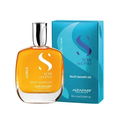 Alfaparf semi di lino curls multi-benefit oil 100 ml