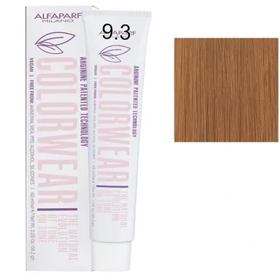 Alfaparf color wear farba 60 ml 9.3 rozświetlony złoty blond