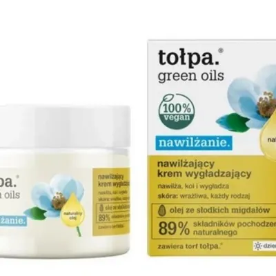 Tołpa green oils krem nawilżająco-wygładzający 50 ml