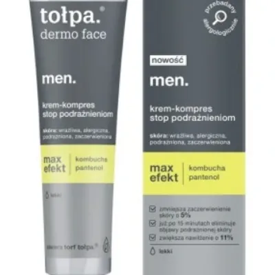 Tołpa dermo men max krem-kompres stop podrażnieniom lekki max efekt 40 ml
