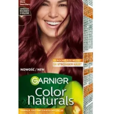 Garnier color naturals creme farba do włosów 4.62 słodka wiśnia 60 ml