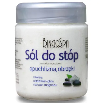 Bingospa sól do stóp opuchlizna i obrzęki 550g