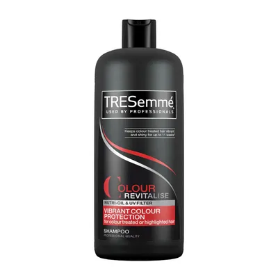 Tresemme colour vibrance szampon przeznaczony do pielęgnacji włosów farbowanych 750 ml.