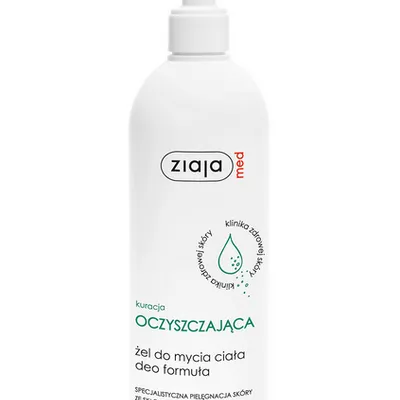 Ziaja med kuracja naczynkowa żel do mycia ciała deo formuła 400 ml