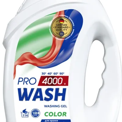 Pro wash żel do prania color 4000 g