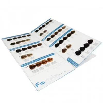 Fanola mini paleta kolorów 124 odcienie