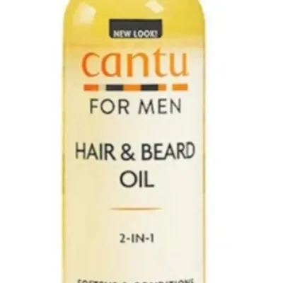 Cantu for men 2 in 1 hair & beard oil 100 ml