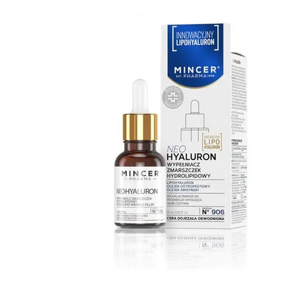 Mincer 906 neohyaluron serum do twarzy wypełniające zmarszczki 15 ml