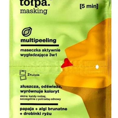 Tołpa masking multipeeling maseczka 2w1 10 ml