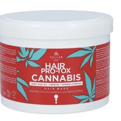Kallos hair pro-tox cannabis mask 500 ml