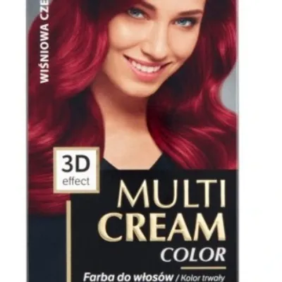 Joanna multi cream color farba do włosów wiśniowa czerwień 35