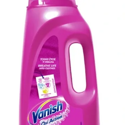 Vanish oxi action odplamiacz w płynie do tkanin kolorowych 1 l pink