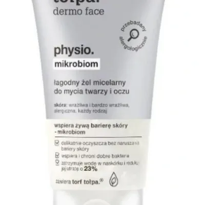 Tołpa dermo face mikrobiom łagodny żel micelarny łagodzący podrażnienia 75 ml