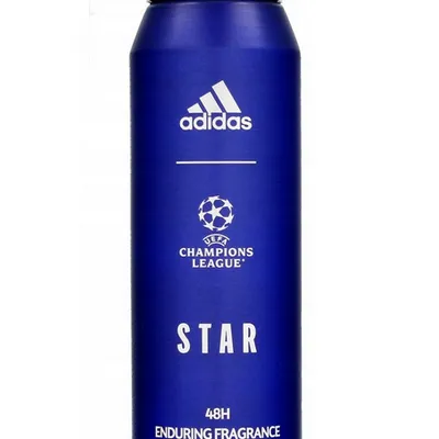 Adidas men uefa champions league star dezodorant dla mężczyzn w sprayu 150 ml