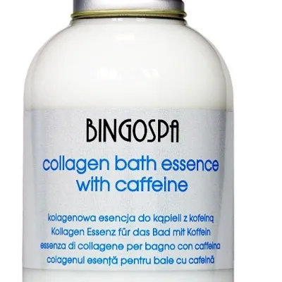 Bingospa kolagenowa esencja do kąpieli z kofeiną 500 ml