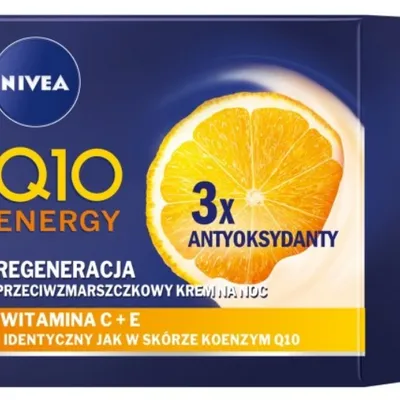 Nivea q10 spf15 krem do twarzy 50 ml przeciwzmarszczkowy na noc