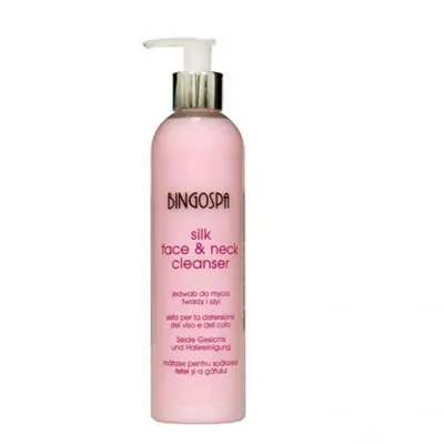 Bingospa jedwab do mycia twarzy i szyi 300ml
