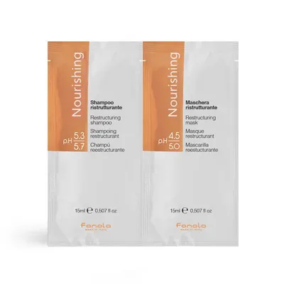 Fanola nourishing próbka szampon 15ml + maska 15ml