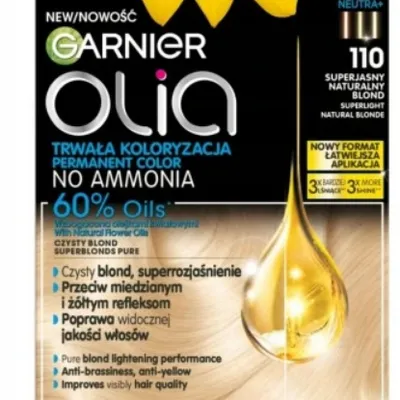 Garnier olia farba do włosów 110 super jasny naturalny blond