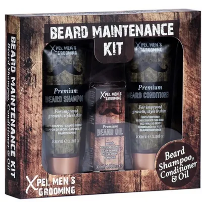 Xpel beard maintenance kit box zestaw do pielęgnacji brody