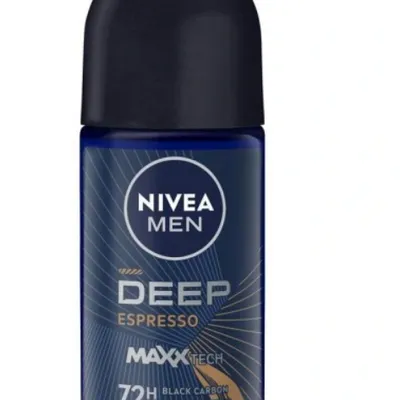 Nivea antyperspirant roll-on men deep black carbon espresso 50 ml