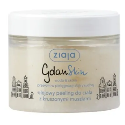 Ziaja gdanskin olejowy peeling do ciała z kruszonymi muszlami 300 ml
