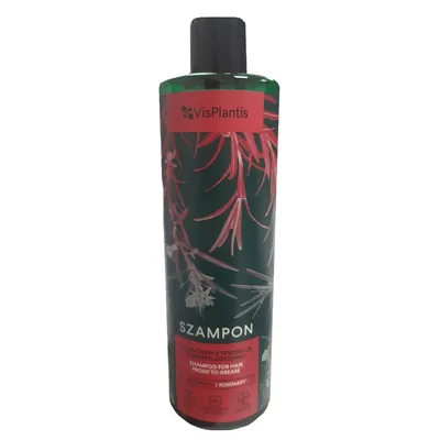 Vis plantis szampon do włosów do włosów z tendencją do przetłuszczania.rozmaryn 400ml