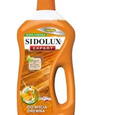 Sidolux expert płyn mycie i pielęgnacja drewna 750 ml pomarańcza