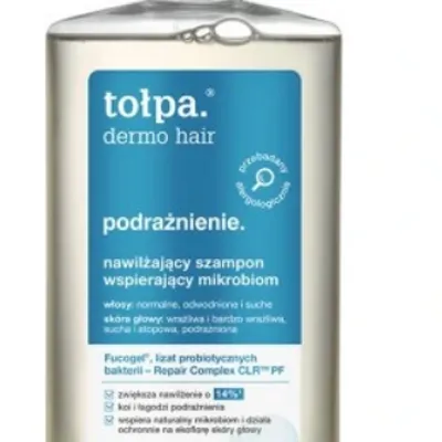 Tołpa dermo hair nawilżający szampon wspierający mikrobiom przeciw podrażnieniom 250 ml