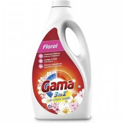 Gama żel do prania 3w1 floral 2200 ml
