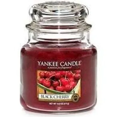 Yankee candle small jar black cherry 104g