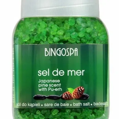 Bingospa sel de mer sól do kąpieli japońska 1350 g